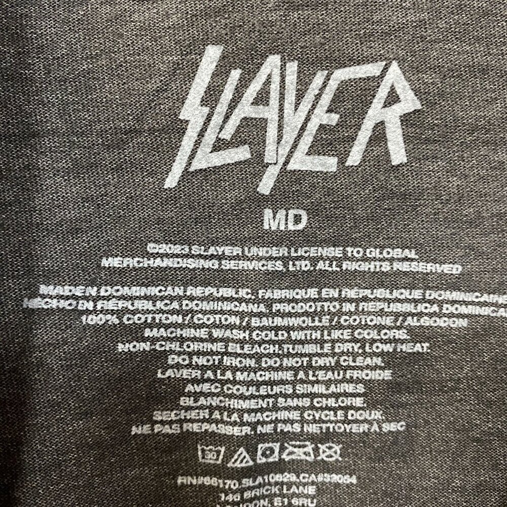 Slayer Hermit Thrash Metal Band T-Shirt Medium - Picture 4 of 4